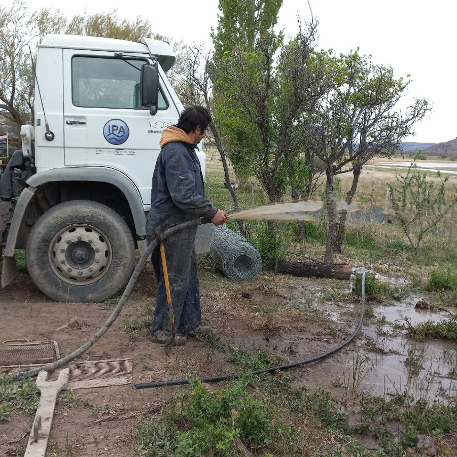 Trabajando en el agua